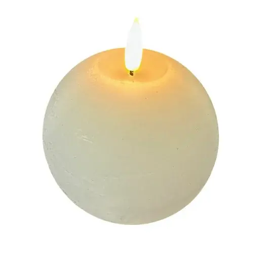 Akce STERNTALER LED svíčka, bílá, výška 11 cm, koule, baterie