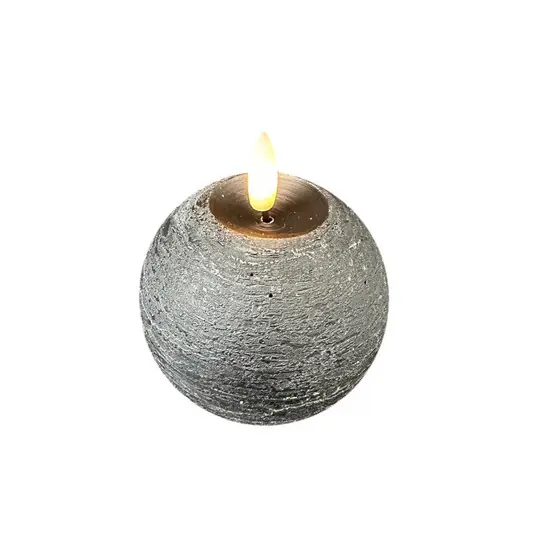 STERNTALER LED svíčka, černá, výška 9 cm, kulová baterie Značkový
