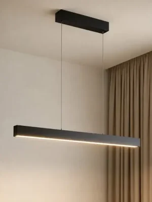 Lucande Smart LED závěsné světlo Mylosh, černé, CCT, Tuya Značkový