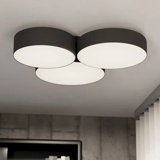 EGLO connect Smart LED stropní svítidlo Barbano-Z, černé Nejprodávanější