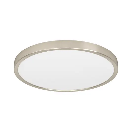 EGLO connect Smart LED přisazené svítidlo Fueva 6-Z, šedé, Ø 38 cm Značkový
