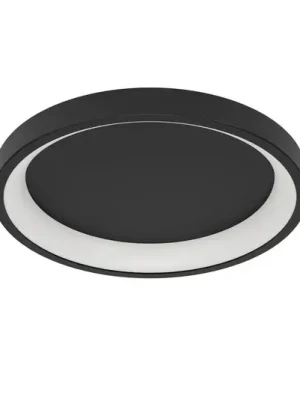 EGLO connect Smart-LED stropní svítidlo Loretello-Z, kulaté, černé Nejlepší Cena
