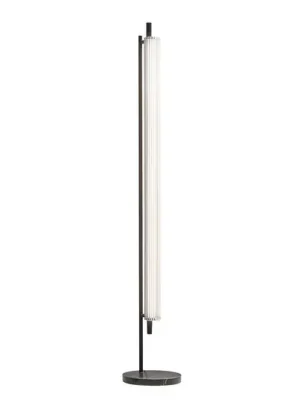OLEV LED stojací lampa TRISEL, černá, kov 2 700 K stmívatelné Vysoce Kvalitní