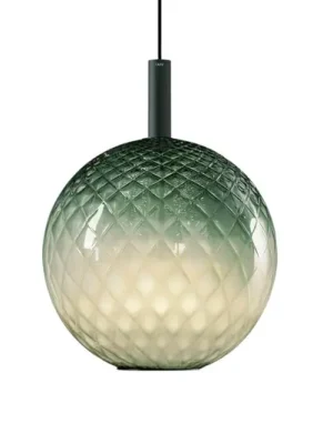 Vysoce Kvalitní OLEV LED závěsné svítidlo BEAM STICK NUANCE BALLOTON, zelené Ø 35 cm 927