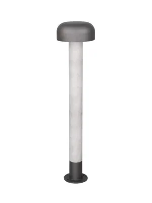 Osvětlení cesty Fraser, šedá/betonový vzhled, hliník, IP54, výška 84,5 cm Ověřený