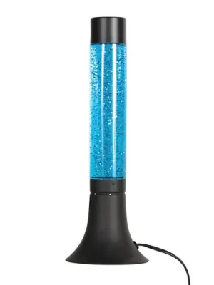 Výprodej Stolní lampa Volcan 4188, černá, třpytivý efekt, E14
