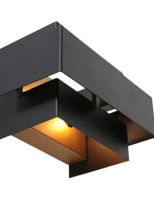 LED nástěnné světlo Muro 3368, černé, nahoru/dolů, G9, 2 700 K Pouze Dnes