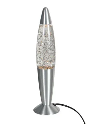 Stolní lampa Volcan 4187, ocel, efekt glitru, E14 Vysoce Kvalitní