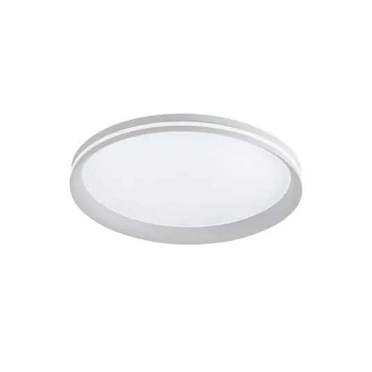 LED stropní svítidlo Isy, bílé, Ø 45 cm, kov, CCT, stmívatelné Aktuální