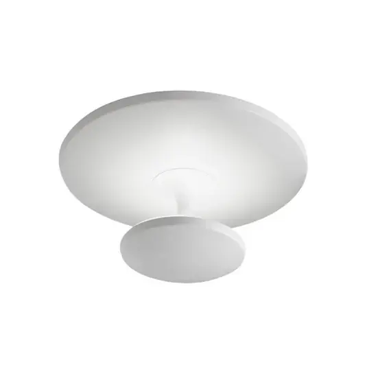 LED stropní svítidlo Conrad, bílé, Ø 50 cm, kov, stmívatelné Odeslání Ihned