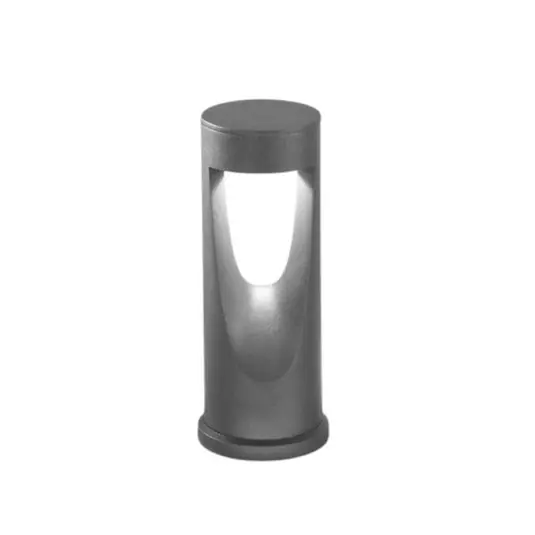 Nízká Cena LED podsvícení soklu Teo, výška 30 cm, černé, kov, IP65