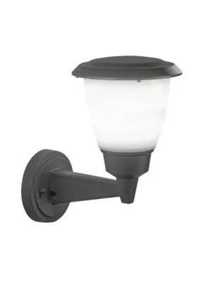 Venkovní nástěnné svítidlo Thiago, tmavě šedé, kov, 20 cm, E27, IP54 Ověřený