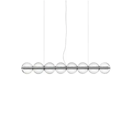 Sleva FLOS LED závěsné světlo LUCE SFERICA S1, 166 cm, sklo
