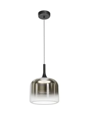 Maytoni LED závěsné světlo Spirito, kouřově šedé, sklo, Ø 26 cm Nejlepší Cena