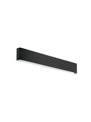 Nejprodávanější Nástěnné světlo IDEAL LUX Delta, černé, šířka 61 cm, 3 000 K