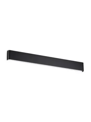 Nástěnné světlo IDEAL LUX Delta, černé, šířka 83 cm, 3 000 K Cenový Hit