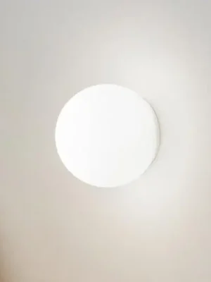 Ideal Lux nástěnné světlo Mapa, Ø 30 cm, E27, bílá, sklo, koule Nejlepší Cena