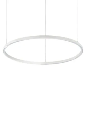Vrácení Zdarma Ideal Lux LED závěsné světlo Oracle Slim Ø 70 cm bílé 3 000 K