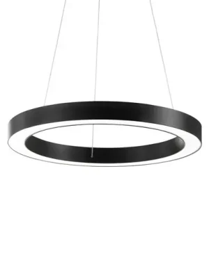 Ideal Lux LED závěsné světlo Oracle, Ø 60 cm, černé, 3 000 K Cenově Výhodný