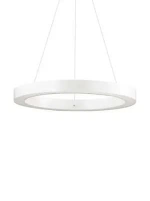 Ideal Lux LED závěsné světlo Oracle, Ø 50 cm, bílé, 3 000 K Značkový