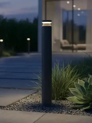 Ideal Lux LED osvětlení cesty Boeing, výška 100 cm, černé, IP65 Expresní Doručení