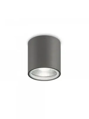 Akční Cena Ideal Lux stropní světlo Gun, antracit, hliník, IP44, GU10