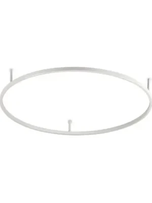 Ideal Lux LED stropní svítidlo Oracle Slim Ø 90 cm, bílé, 3 000 K Oblíbený