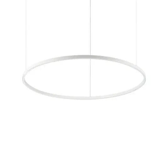 Ideal Lux LED závěsné světlo Oracle Slim Ø 90 cm bílé 3 000 K Nová Kolekce