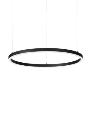 Speciální Cena Ideal Lux LED závěsné světlo Oracle Slim Ø 50 cm černé 3 000 K