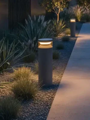 Ideal Lux LED podlahová lampa Boeing, antracitová, výška 40 cm Akční Cena