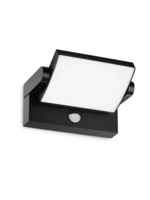Cenově Výhodný Ideal Lux LED venkovní nástěnné svítidlo Swipe Sensor, černé, IP54