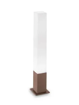 Ideal Lux osvětlení cesty Edo square, kávově hnědá, GX53 Výprodej