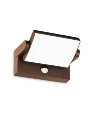 Ideal Lux LED venkovní nástěnné svítidlo Swipe Sensor, káva, IP54 Top Prodej