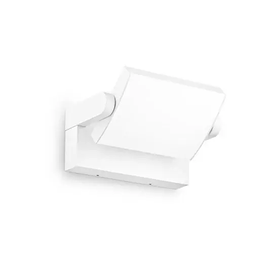 Výprodej Ideal Lux LED venkovní nástěnné svítidlo Swipe, bílé, IP54, 3 000 K