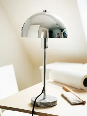 Dyberg Larsen stolní lampa Stockholm, výška 41 cm kov/mramor Časově Omezené