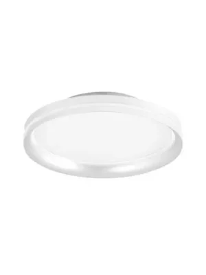 LED stropní svítidlo Isy, bílé, Ø 35 cm, kov, CCT, stmívatelné Bezpečná Platba