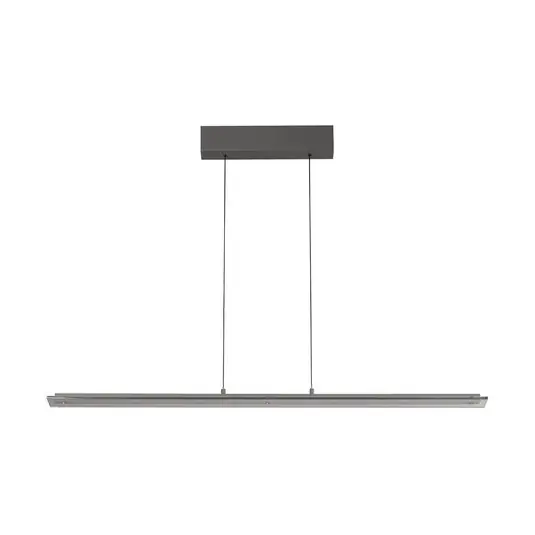 LED závěsné světlo Torvi, pískově šedá/kouřově šedá, délka 115 cm, CCT Jen Po Omezenou Doba