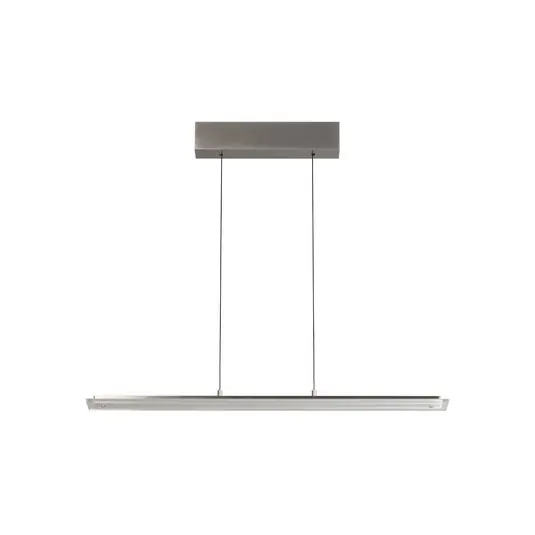 Závěsné světlo LED Torvi, délka 135 cm, niklová/bílá, CCT Omezená Nabídka