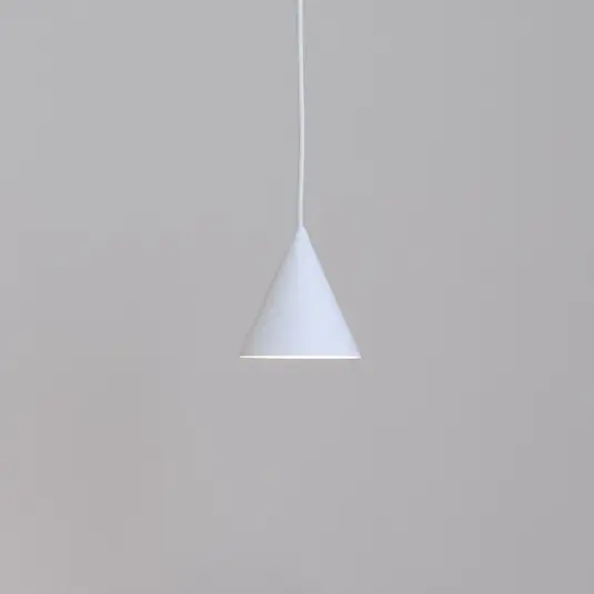 Nová Kolekce Závěsné světlo ZENITH, bílé, Ø 11 cm, kov, GU10