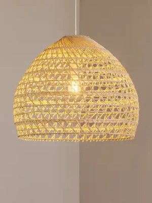 Nízká Cena Závěsné světlo BOHO, Ø 60 cm, přírodní hnědá, ratan, E27