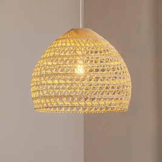 Nízká Cena Závěsné světlo BOHO, Ø 60 cm, přírodní hnědá, ratan, E27