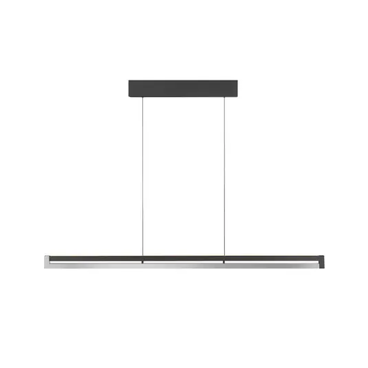 Akční Cena Závěsné světlo LED Pulse, délka 120 cm, černé, kov