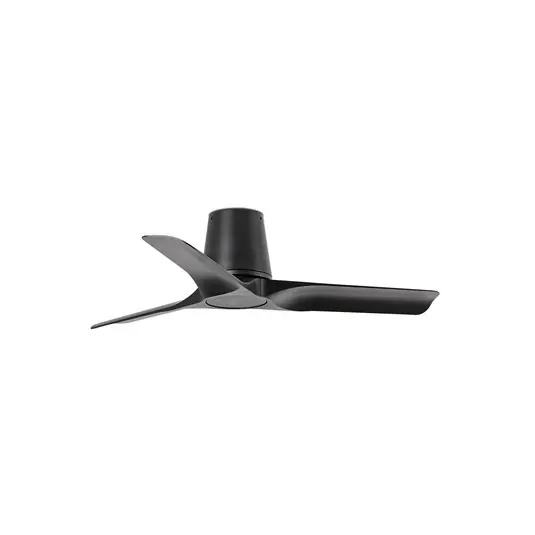 Stropní ventilátor Hey S, černý, DC motor, tichý, Ø 90 cm Nejprodávanější