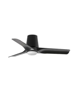 LED stropní ventilátor Hey, černý, DC, tichý, Ø 90 cm, CCT Horká Nabídka