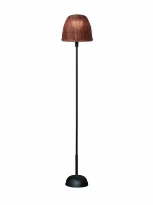 Horká Nabídka Nabíjecí stojací lampa Bover LED Atticus 114, grafitově hnědá/hnědá