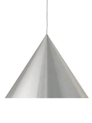 Zlevněný FRANDSEN Závěsné světlo Benjamin, Ø 46 cm, hliník broušený, E27