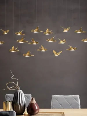Cenový Hit EGLO Stars of Light LED závěsné světlo Paratebueno mosaz 17-fl