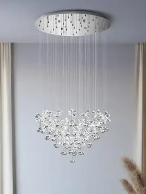 Kup Teď EGLO Stars of Light LED závěsné světlo Pianopoli chrom 78x110 cm