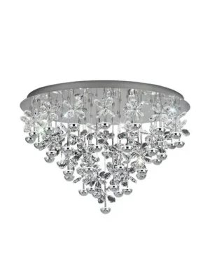 EGLO Stars of Light LED stropní svítidlo Pianopoli chrom Ø 78 cm Nejprodávanější