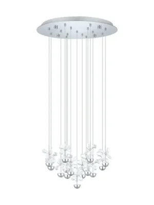 EGLO Stars of Light LED závěsné světlo Pianopoli chrom 50x113 cm Koupit Online